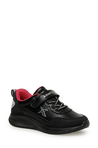 Kinetix SANDIA 3PR Black Girl's Sports Shoes