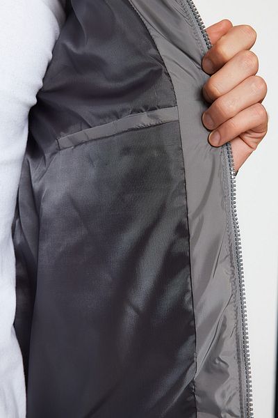 Trendyol Collection Vodě a větru odolná šedá zimní bunda Puffer – Regular Fit TMNAW23MO00097