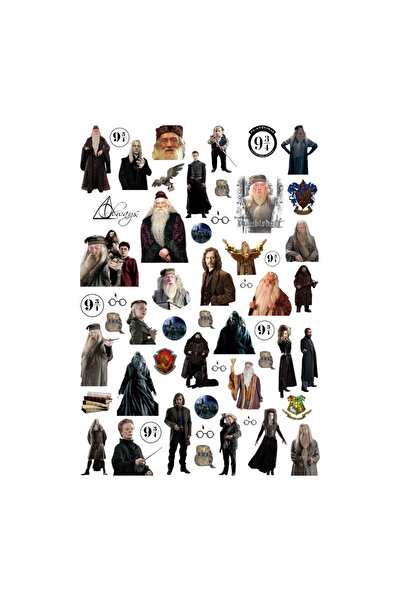 Ororabutik 54 Adet Harry Potter Hp Sticker Seti - Etiket Seti Scrapbook Bulle...