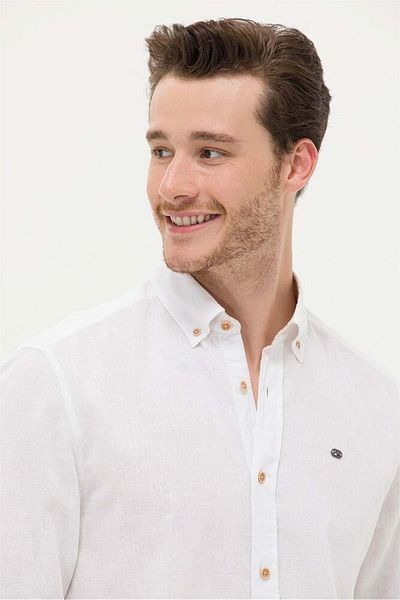 U.S. Polo Assn. U.S. POLO COMFORT FIT1582640 ΠΟΥΚΑΜΙΣΟ U.SLE - U.S. POLO - ST06593-CAMEL-M