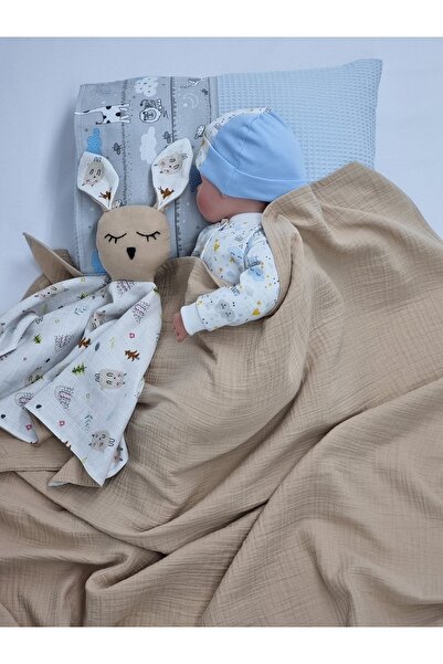 Yada Baby 100% Organic Cotton Muslin-Wrinkle Blanket and Double Layer Pattern...