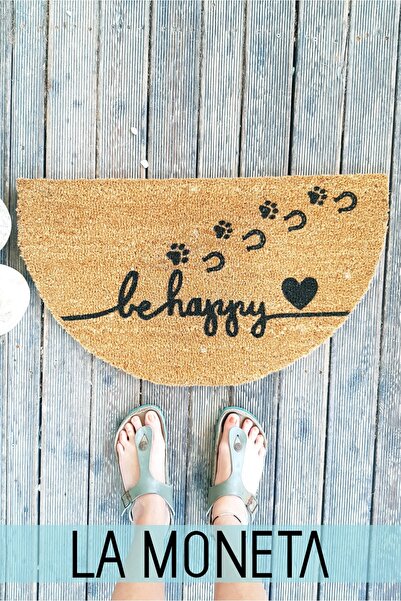 Pati Be Happy Oval Tasarım Paspas