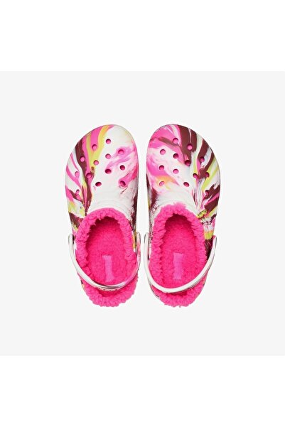 Crocs CLASSIC LINED ÇOCUK TERLİK 207773-6RW