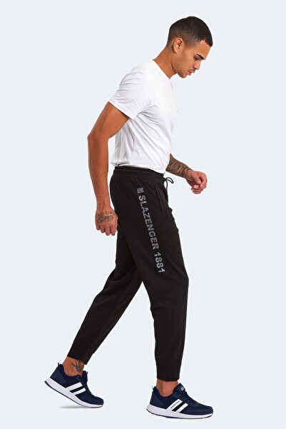 Slazenger NETS Erkek  Siyah Eşofman Altı