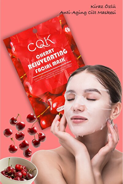 xolo Kiraz Çiçeği Kuru ve Pürüzlü Ciltlere Uygun Yüz Kağıt Maske 30ML XLM0199