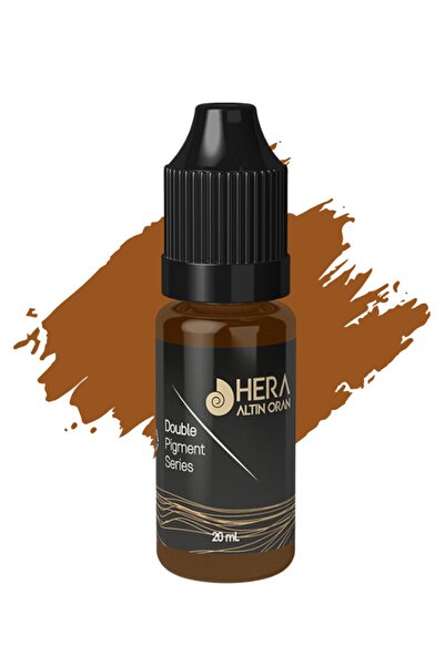 Hera Altın Oran 20ML  Kalıcı Makyaj ve Microblading Boyası Cappuccino Double