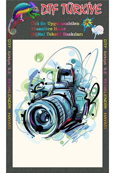 DTF BASKI Kamera-baskı-foto--ütü Ile Baskı-transfer Baskı