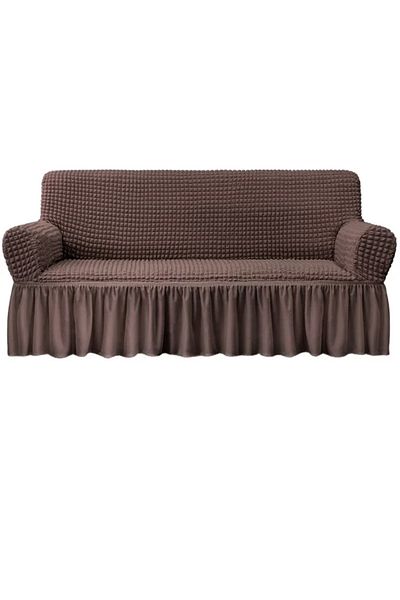 BALADI HOME Калъф за триместен диван Bürumcük Lycra, гъвкав, може да се пере (1 брой)