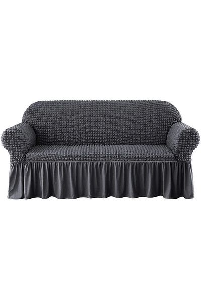 BALADI HOME Bürümcük Lycra Flexible Washable (1 Piece) Two-Seat Sofa Cover