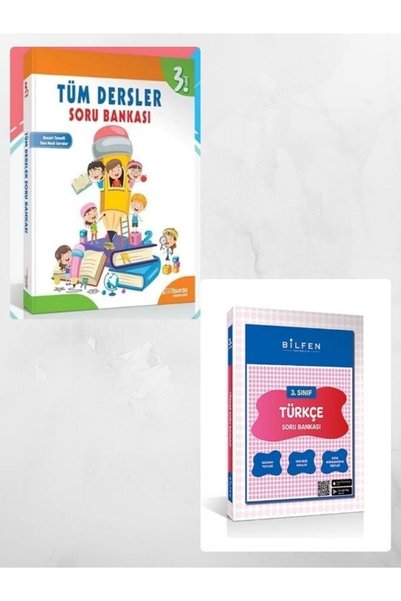 Onburda Yayınları 3.sınıf Tüm Dersler Soru Bankası + Bilfen Yayınları 3. Sını...