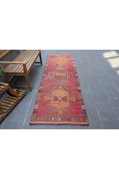Kayra Export Merdiven Halı, Türk Halı, Yolluk Halı, Antik Halı, 92x280 cm Yol...