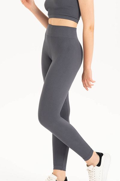 Formeasy Women's High Waist Seamless Ribbed Recovery Sports Leggings 9001