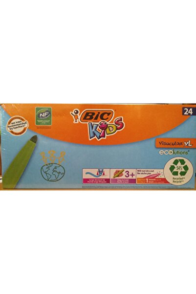Bic Kids Visacolor XL Keçeli Boya Kalemi 24'lü
