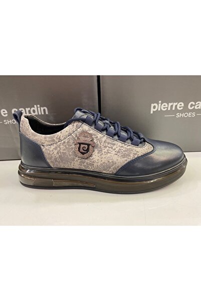 Pierre Cardin 10202 тъмносини ултра леки ежедневни мъжки обувки от лачена кожа