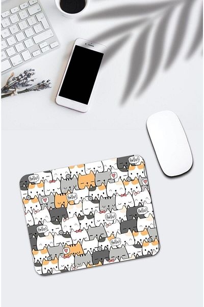 HobiShop Μοντέλα Mouse Pad με μοτίβο γάτας 11