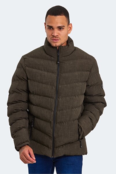 Slazenger HEAD NEW IN Ανδρικά φουσκωτά παλτό & παλτό χακί