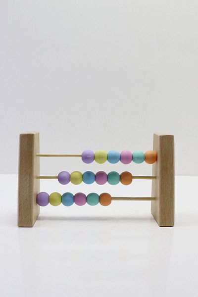 Monchi Wooden Beaded Abacus, Horizontal Abacus