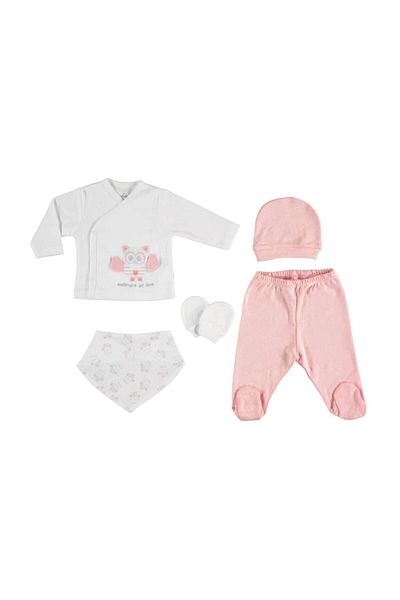 Bimini Owl 5-Piece Pink Hospital Exit Set - 62174