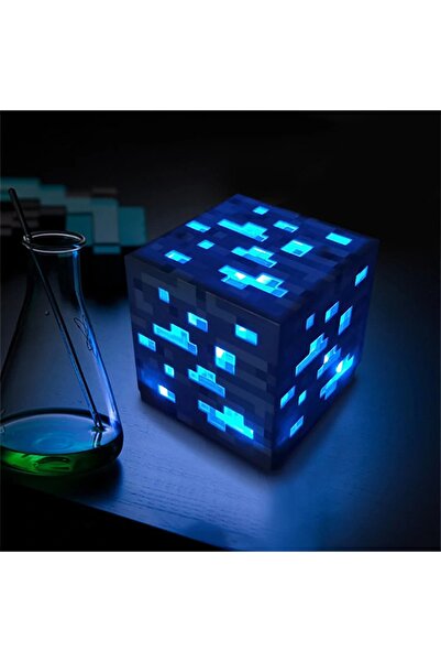 Genel Markalar Minecraft Maden Lambası Mavi Şarjlı
