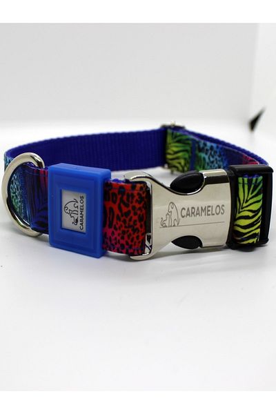 CARAMELOS CARMELOS ADJUSTABLE DOG COLLAR 2.5 CM