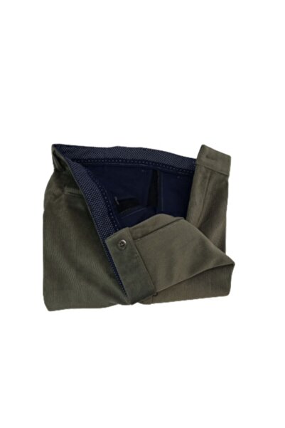 Doratte Moda Βελούδινο παντελόνι (κλασικό κόψιμο) λεπτό κοτλέ Ψηλόμεσο με φλις εσωτερικά