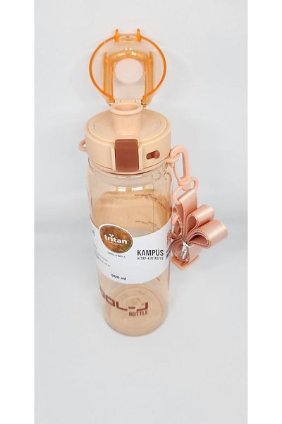 Gıpta Cool-J Well 900ml Soft Orange Hanging Lockable Tritan K7559 Flask