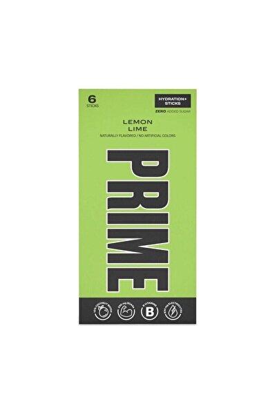 Prime Hydration Stick Zero Added Sugar Lemon Lime Sachets 1 Pack 9,46gr