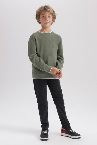 DeFacto Rundhalspullover für Jungen U8991a623wn