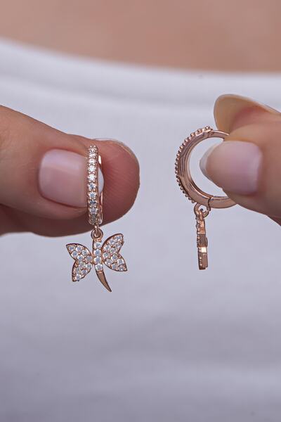 Nereze 925 Ayar Gümüş Sallantılı 10 Mm Tamtur Yusufcuk Küpe