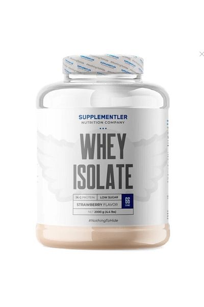 Supplementler Whey Isolate Strawberry 2000 Gr