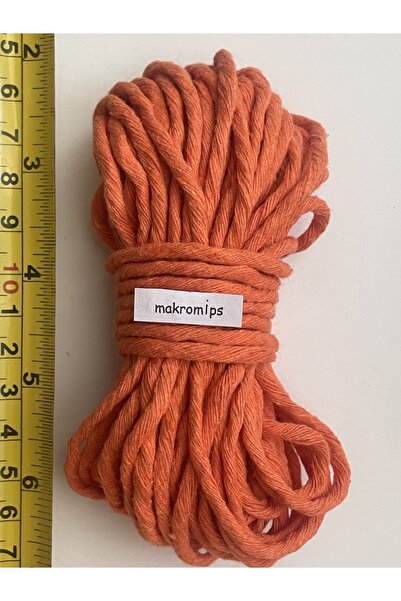 Makromİps EN UCUZ MAKROME İP (10 metre) TARAMA GÖKKUŞAĞI AVİZE ÇANTA SEPET SU...