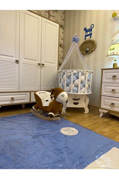 EĞİTİCİ AHŞAPLAR Sevimli Hayvan Figürlü Sallanan Sandalye