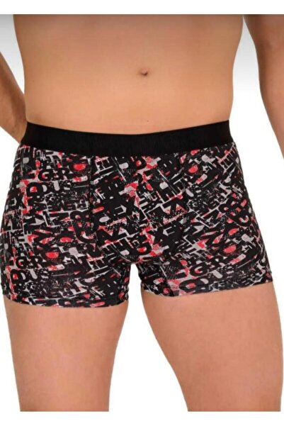 Berrak 3 piese pentru bărbați cu model material elastic boxeri 4480