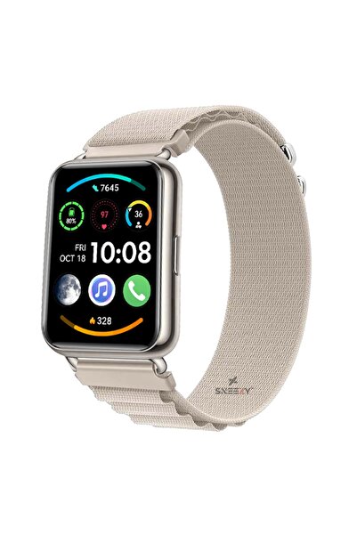 Sneezy Huawei Watch Fit 2 Uyumlu Frost Alpine Loop Kordon