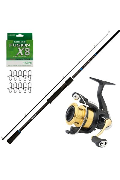 Shimano Bassterra 274 Cm 12-38gr - Daiwa RS 3000 Spin Olta Seti