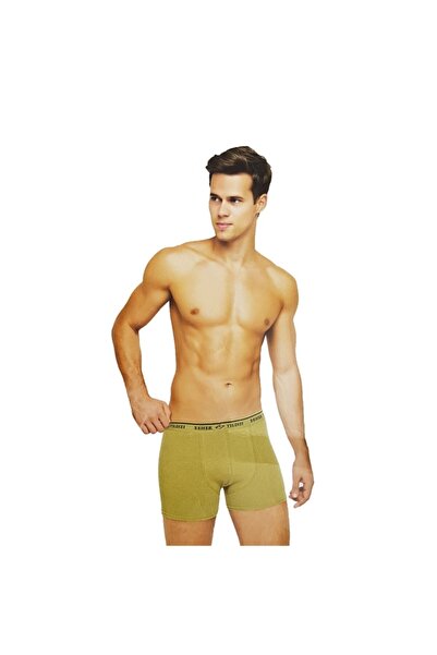 Seher Yıldızı Boxer kaki pentru bărbați - Set de 3 Lycra