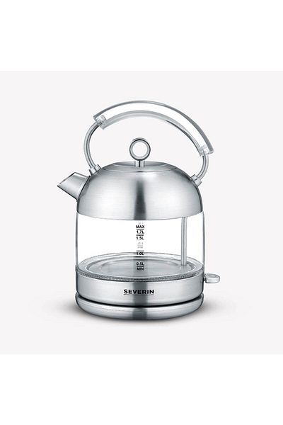 Severin Wk 3459 Glass Kettle Stainless Steel