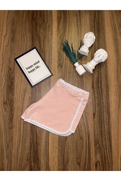 JamaisVu Şeritli Mini Şort