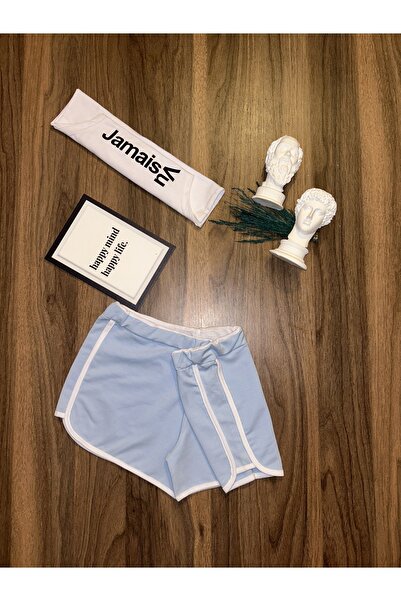 JamaisVu Şeritli Mini Şort