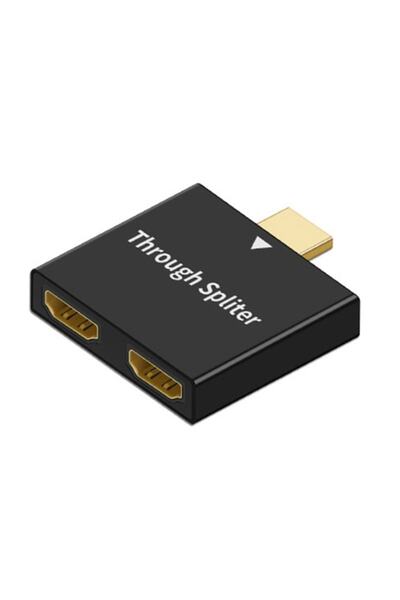 Ally HDMI Splitter 2in1 1080P HDMI Çoğaltıcı Adaptör SİYAH