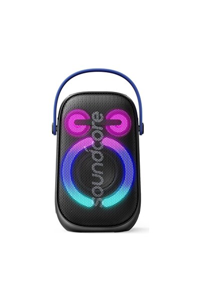 Anker Rave Neo 2 80W Bluetooth Hoparlör - IPX7 18 Saate Varan Çalma Süresi - TWS Party Speaker  Siyah