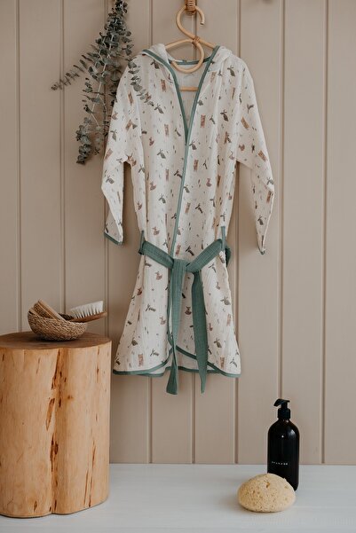 TBA COLLECTION رداء حمام موسلين| وودلاند