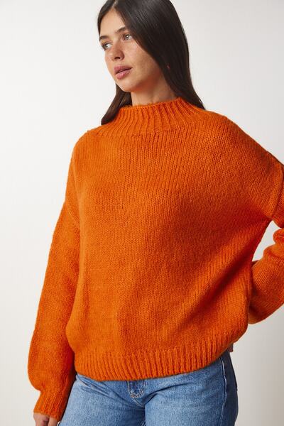 Happiness İstanbul Γυναικεία Καρδιά Μελανί Ζακέτα Βασικού Στυλ MX00127