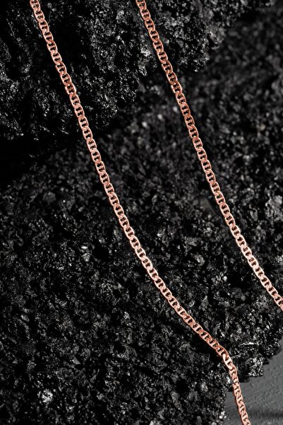 Takıdepo Barlı Forsa Model Zincir Rose Kaplama 2,50 Mm Genişlik