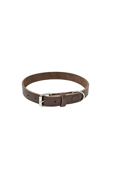 TB Leather Leather Dog Collar - Durability Guaranteed Non-Breakable Collar - Vegetable Tanned Leather Collar