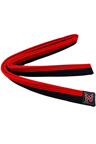 whiteface Taekwondo Pum Kuşak (Kırmızı-Siyah)