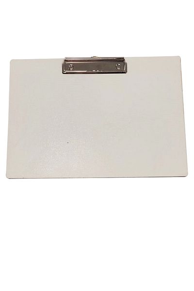 Kaizen Market White Wooden A4 Size Secretary with Side Clip and Magnet on the Back