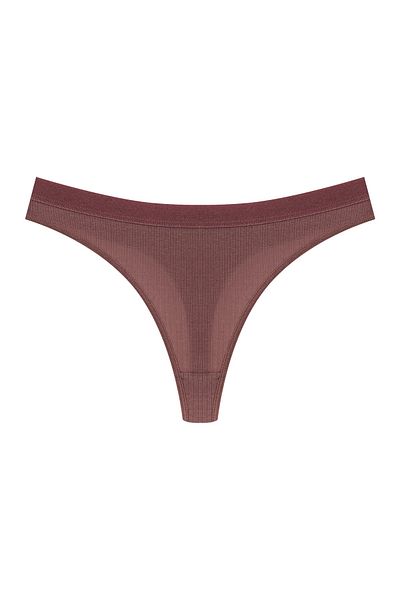 HNX Cotton Corded Women's Thong Panties Set of 5
