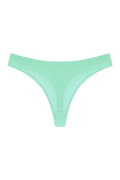 HNX Cotton Corded Women's Thong Panties Set of 5