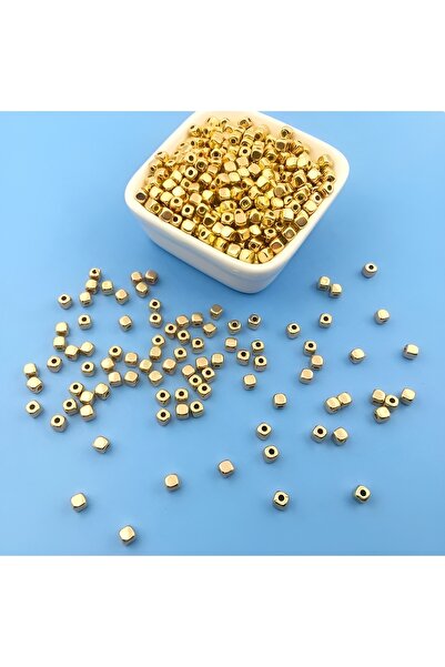 Prestij Boncuk 10 grame de mărgele metalice aurii deschise 2,5 mm